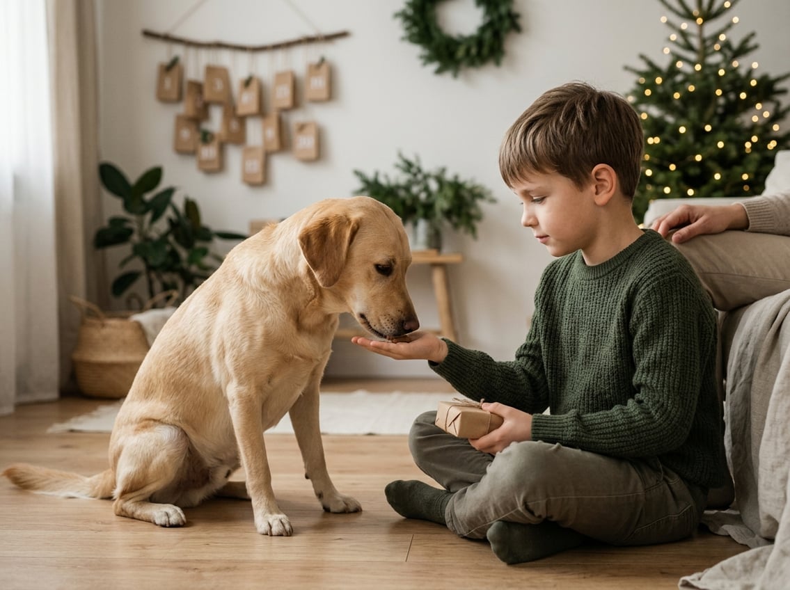 Lad adventsgaverne gøre din dreng til en bedre hundeven